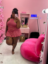 Very Girlly 2 Piece Stone wash Skirt Set